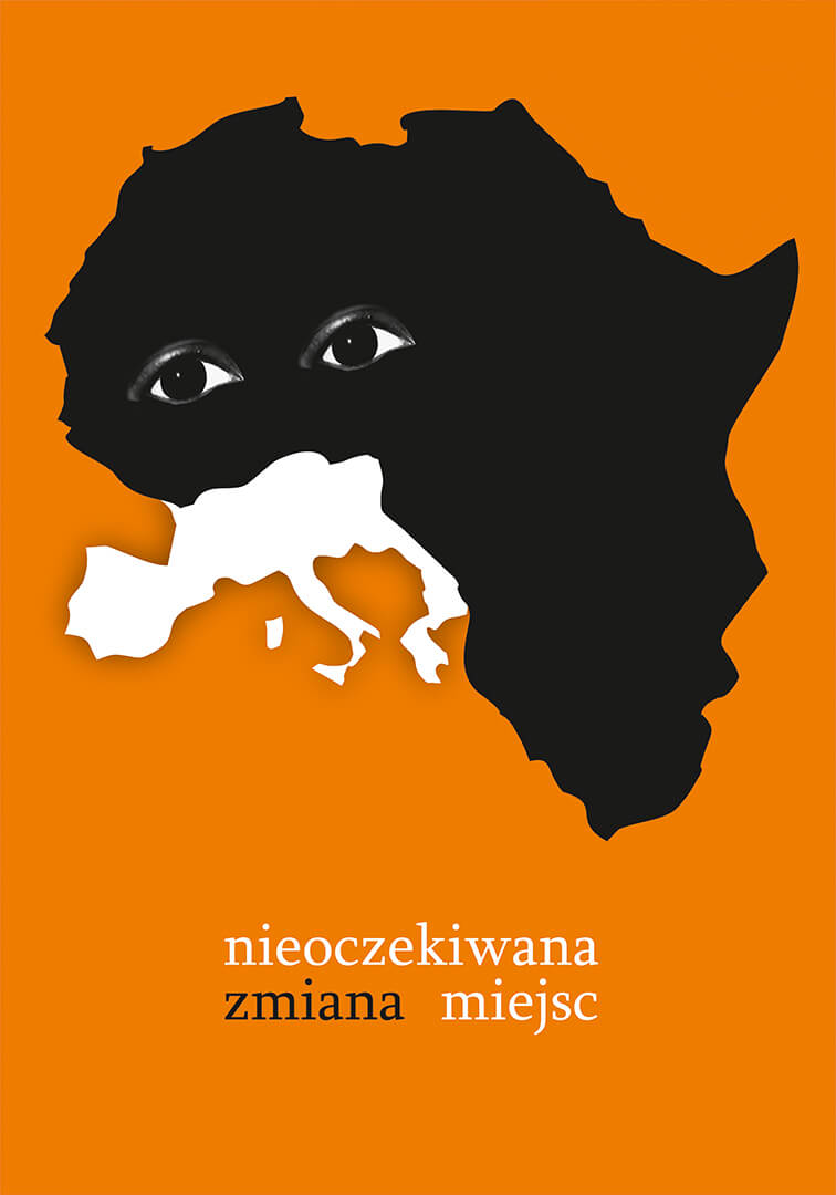 plakat pt. Nieoczekiwana zmiana miejsc