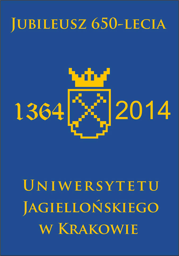 plakat z logo obchodów 650-lecia Uniwersytetu Jagiellońskiego